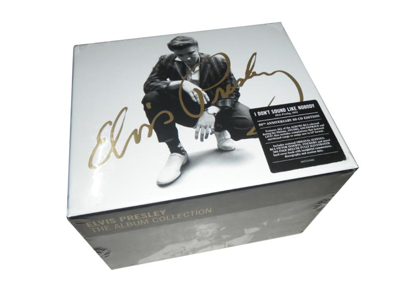 Elvis Presley The album collection 60CD Box Set - Click Image to Close
